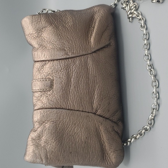 Brighton Puter Leather evening Minipurse 7" Ling 4.5" heigth - Picture 3 of 7